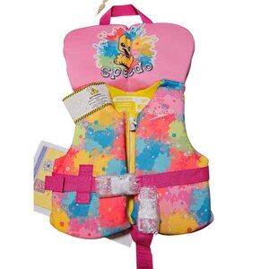 Speedo Infant Life Jacket Vest - Up To 30 Lb Ducky